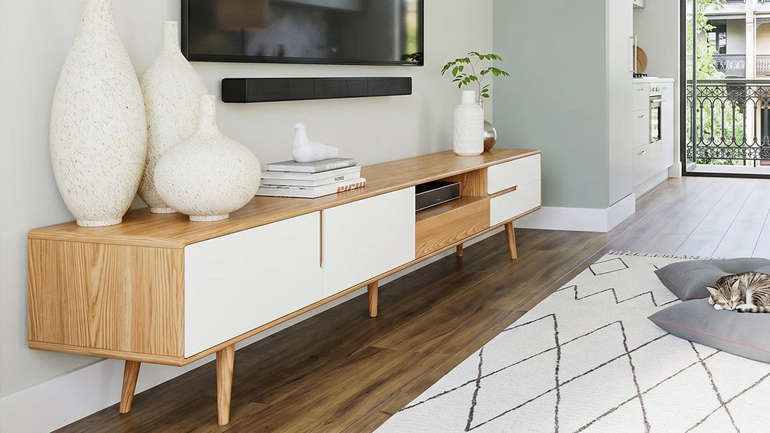 Small Space, Big Screen: Creative Media Centers for Compact Living
