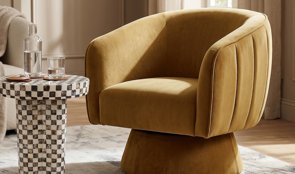 Stylist Exclusive First Look – New sculptural accent chairs