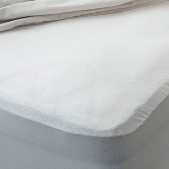 Cotton Terry Fitted Waterproof Cot Mattress Protector