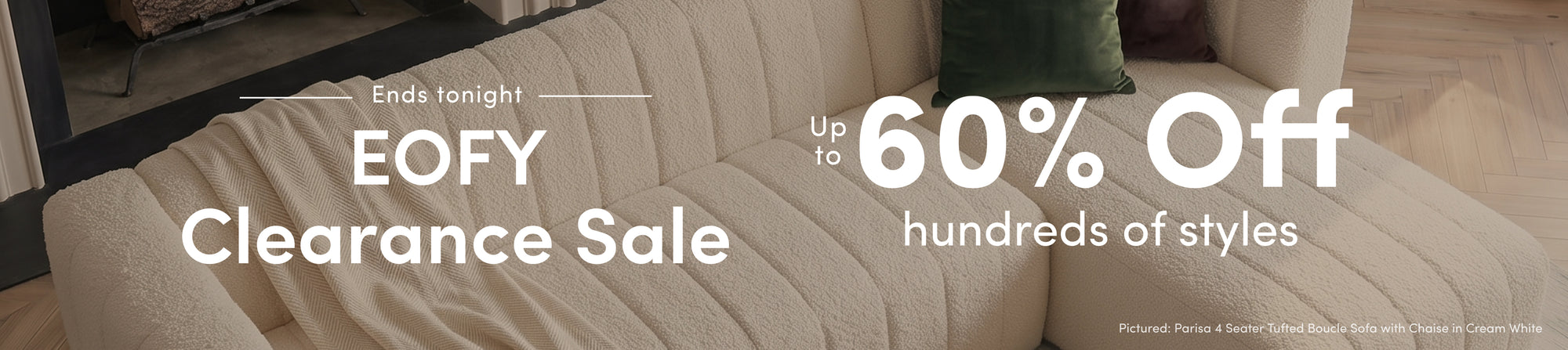 Warehouse Clearance Sale. Up to 60^ Off