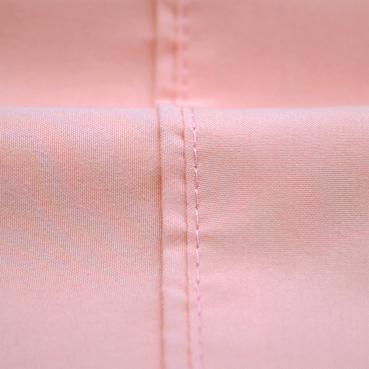 Valeria 1000TC Ultra Soft Bed Sheet Set - Blush King Single, showcasing a plush, smooth texture with intricate detailing, highlighting the quality craftsmanship of the 100% brushed microfiber fabric.