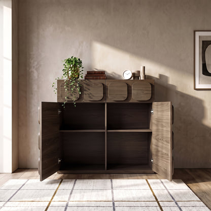Adrian 100cm Storage Sideboard in Walnut