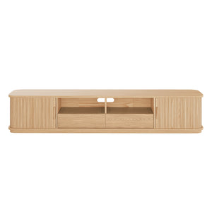 Eddie 200cm American Oak TV Unit with Storage