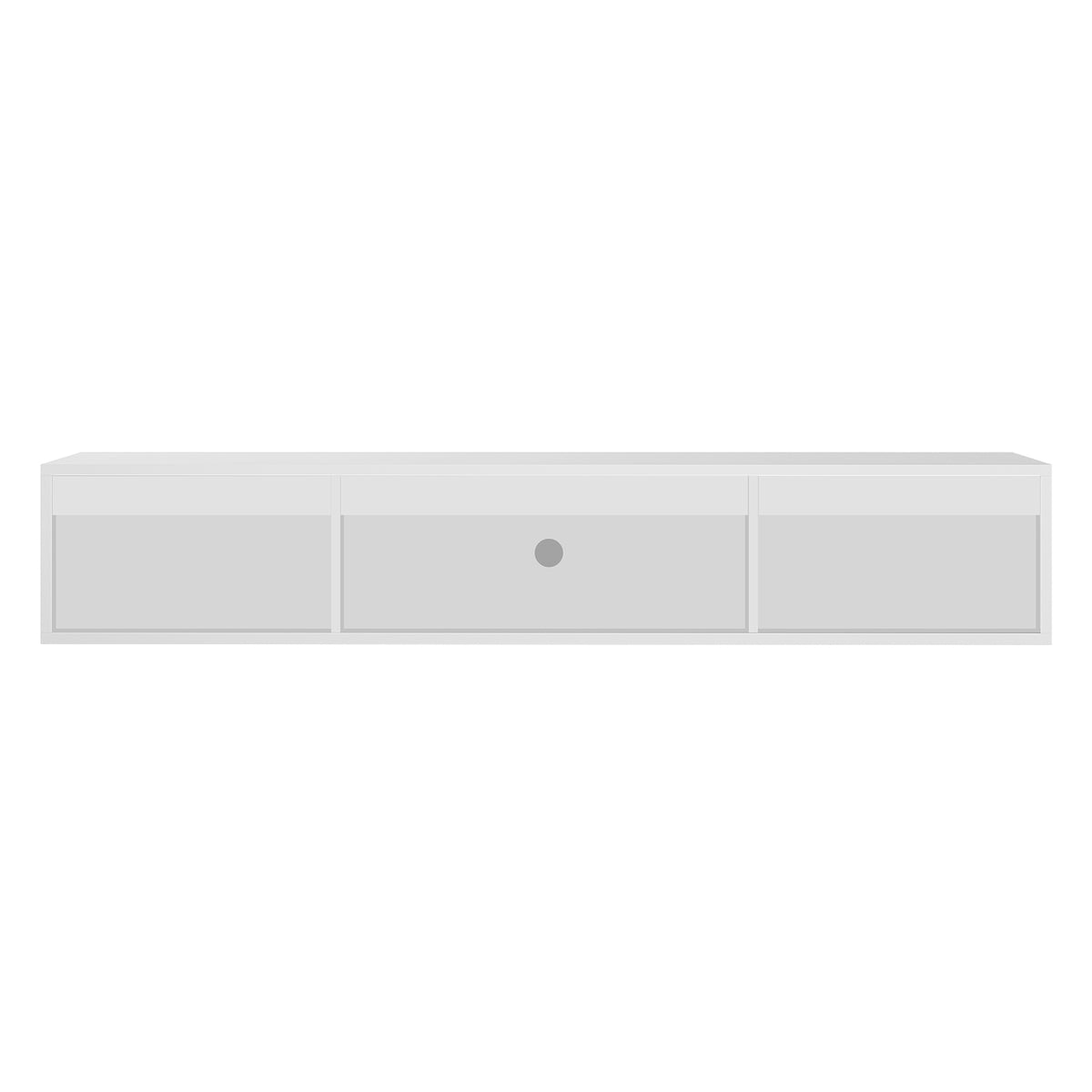 Hava 180cm Arched Entertainment Unit White features sleek, arched drawer designs and fluted glass doors, offering ample storage and a modern aesthetic suitable for contemporary living rooms.