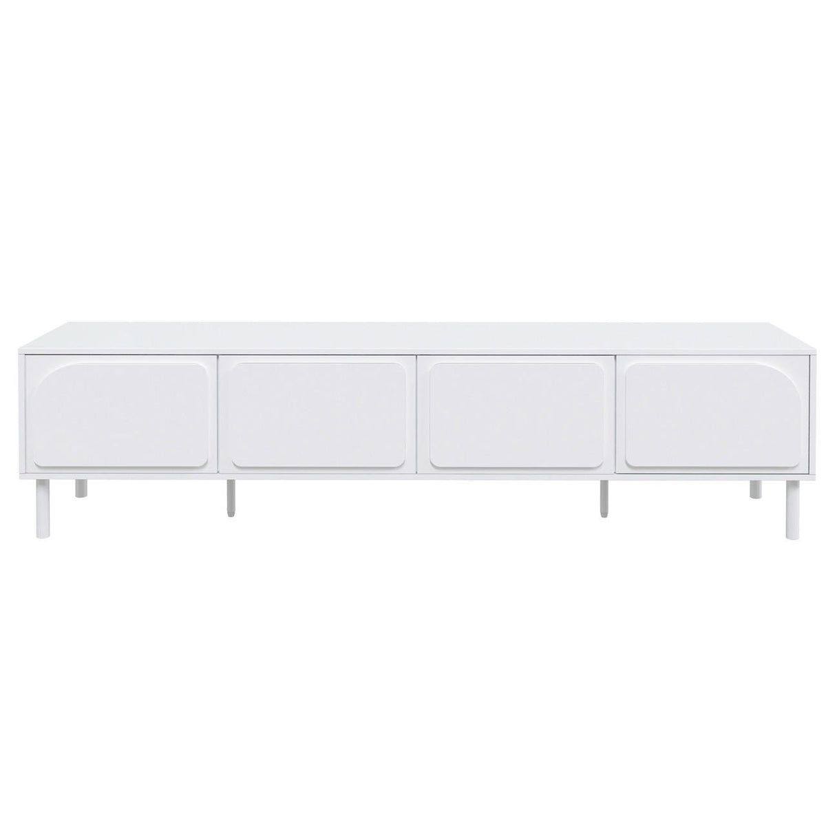 Jayleen 180cm Entertainment Unit with Drawers - White