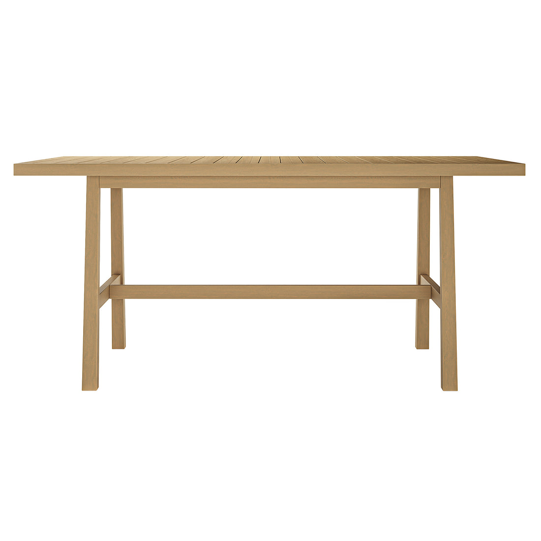 Pangee 6-Seater Timber Outdoor Dining Set Black, showcasing a close-up of its elegant, durable acacia wood construction with stylish Mediterranean design elements, ideal for alfresco dining and entertaining guests.