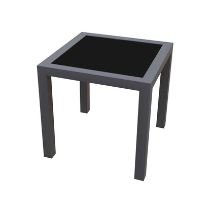 Utila Aluminium Outdoor Side Table - Grey