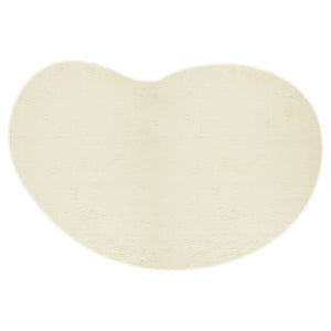 Parna Curved 300x400cm Large Soft Rug in Beige