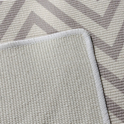 Selma Modern Woven Cotton Blend Floor Rug 160 x 230cm