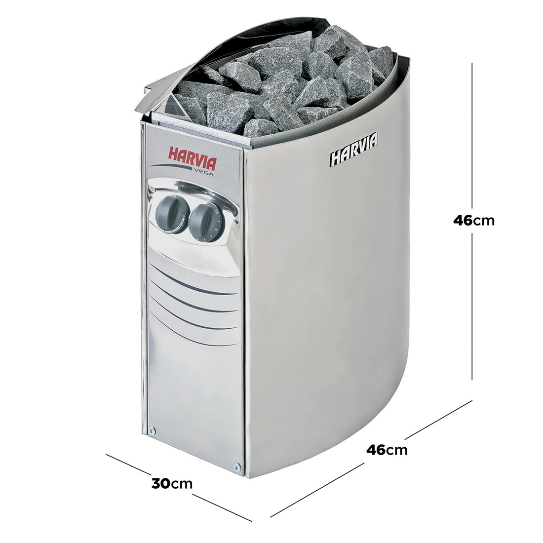 8KW Harvia Stove Heater for Luola 4 Person Outdoor Barrel Sauna