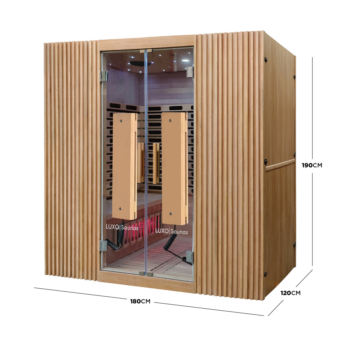 Hehku 4 Person Ultra Low EMF Full Spectrum Infrared Sauna