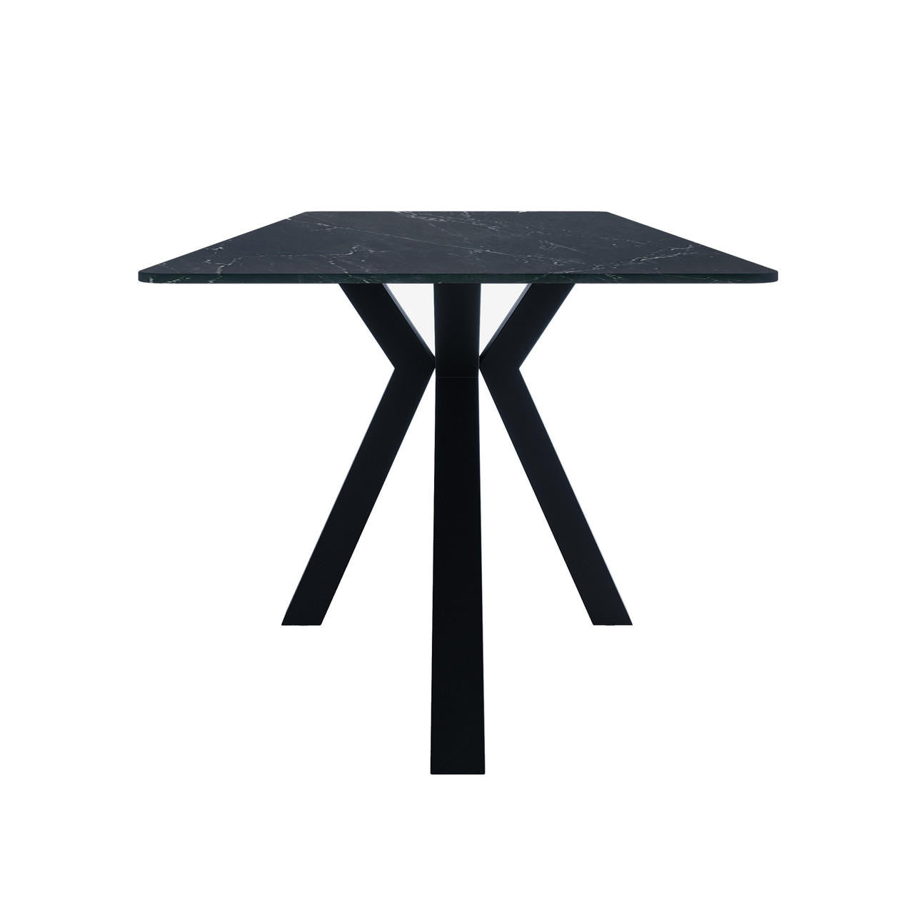 Avalon 200cm Ceramic Porcelain Dining Table - Black