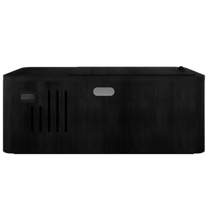 Lambert 2-Person 1HP Chiller Ice Bath in Black