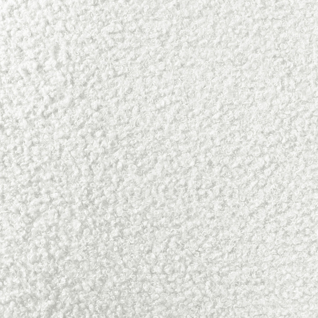 Close-up of the Corina 3 Seater Modular Boucle Sofa in Cream White, showcasing its textured, curly boucle fabric surface, highlighting the sofa's luxurious, soft texture and sophisticated design.
