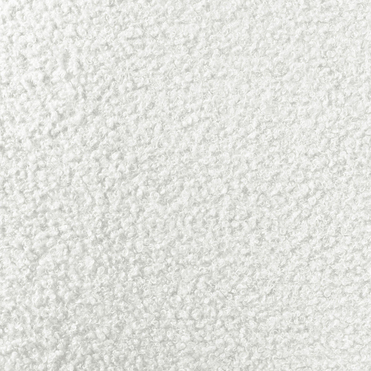 Close-up of Corina 4 Seater Modular Boucle Sofa in Cream White, showcasing the textured boucle fabric with looped surface detail, highlighting its plush and inviting softness.