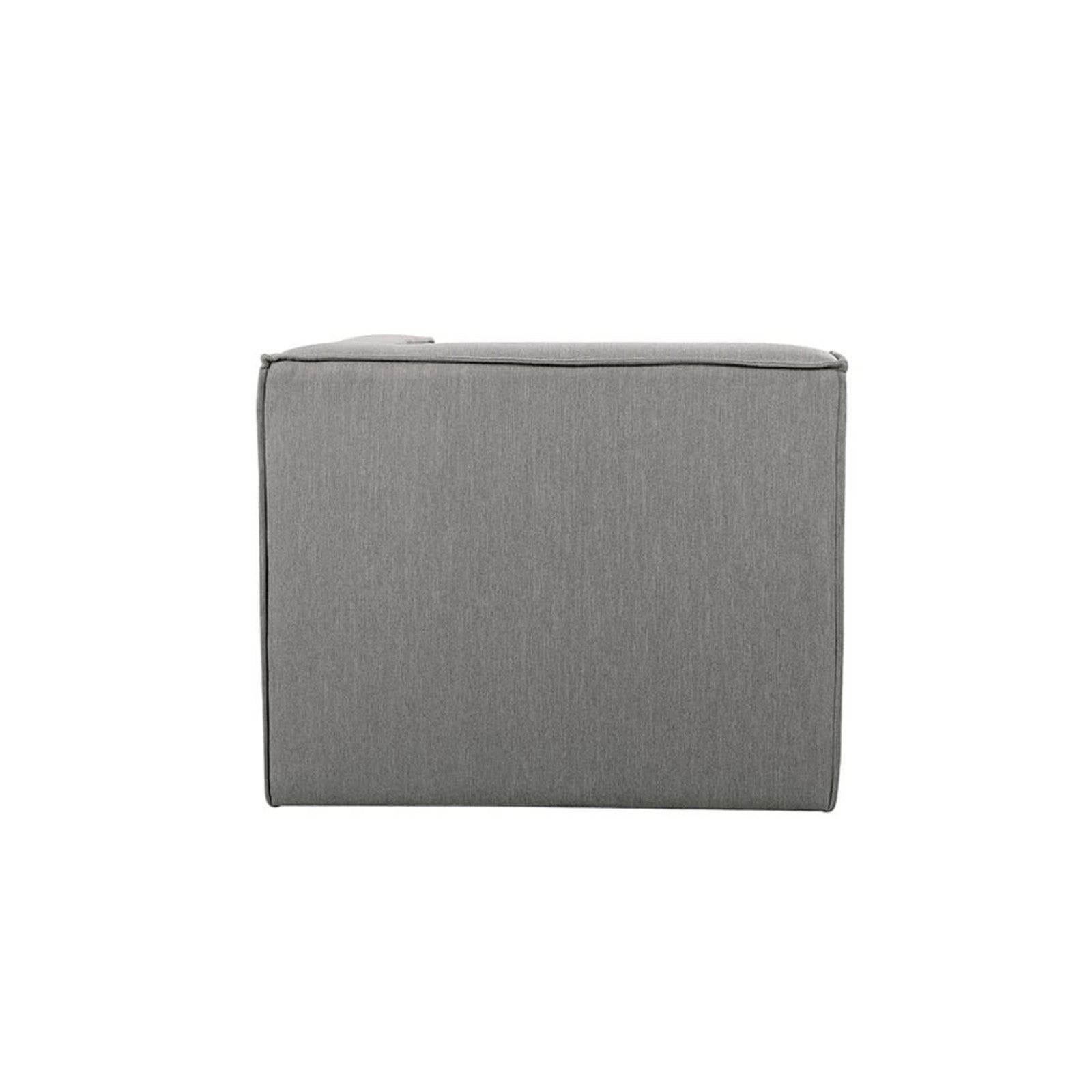 Ivanna Fabric Corner Modular Sofa - Grey