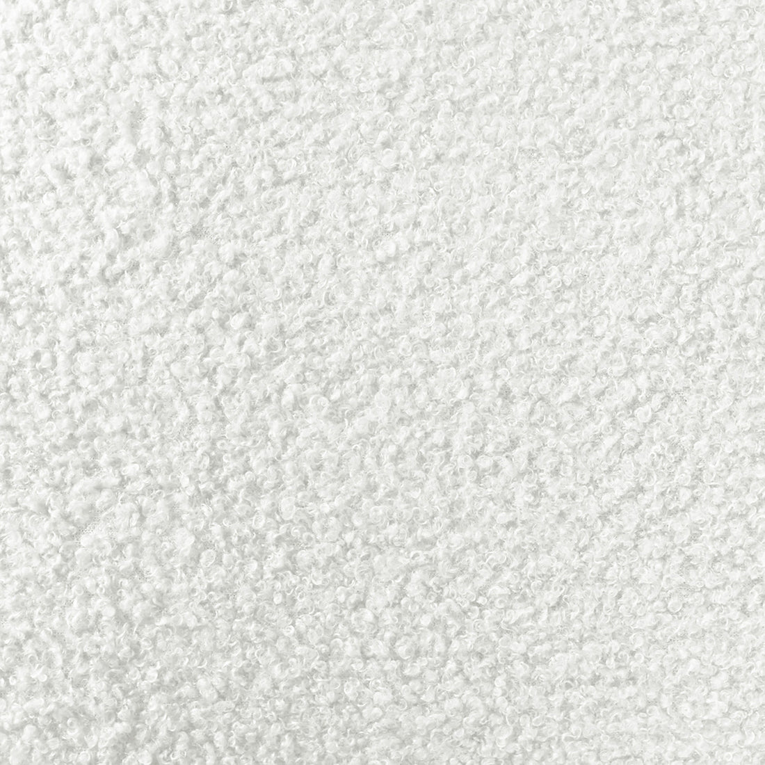 Close-up of the textured fibers of the Lyana 4 Seater Boucle Sofa with Left Chaise in Cream White, highlighting its plush, looped boucle fabric reminiscent of a terry cloth surface.