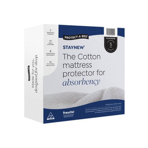 Staynew Cotton Terry Mattress Protector Queen