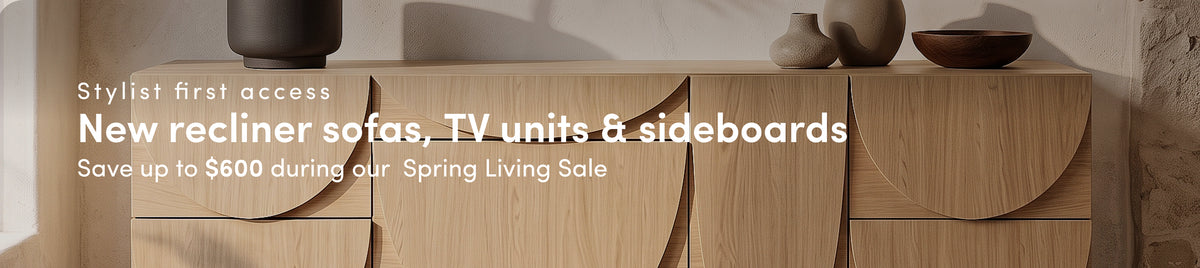 Exclusive early access to our new bedside tables