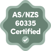 AS/NZS 60335 Certified