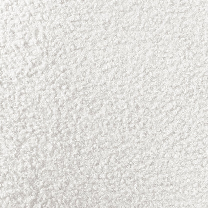 Close-up of off-white textured fabric material