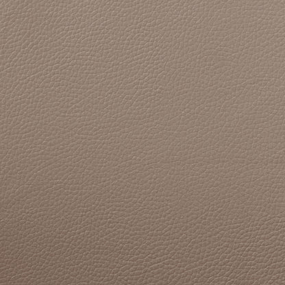 Close-up of taupe leather-like upholstery texture