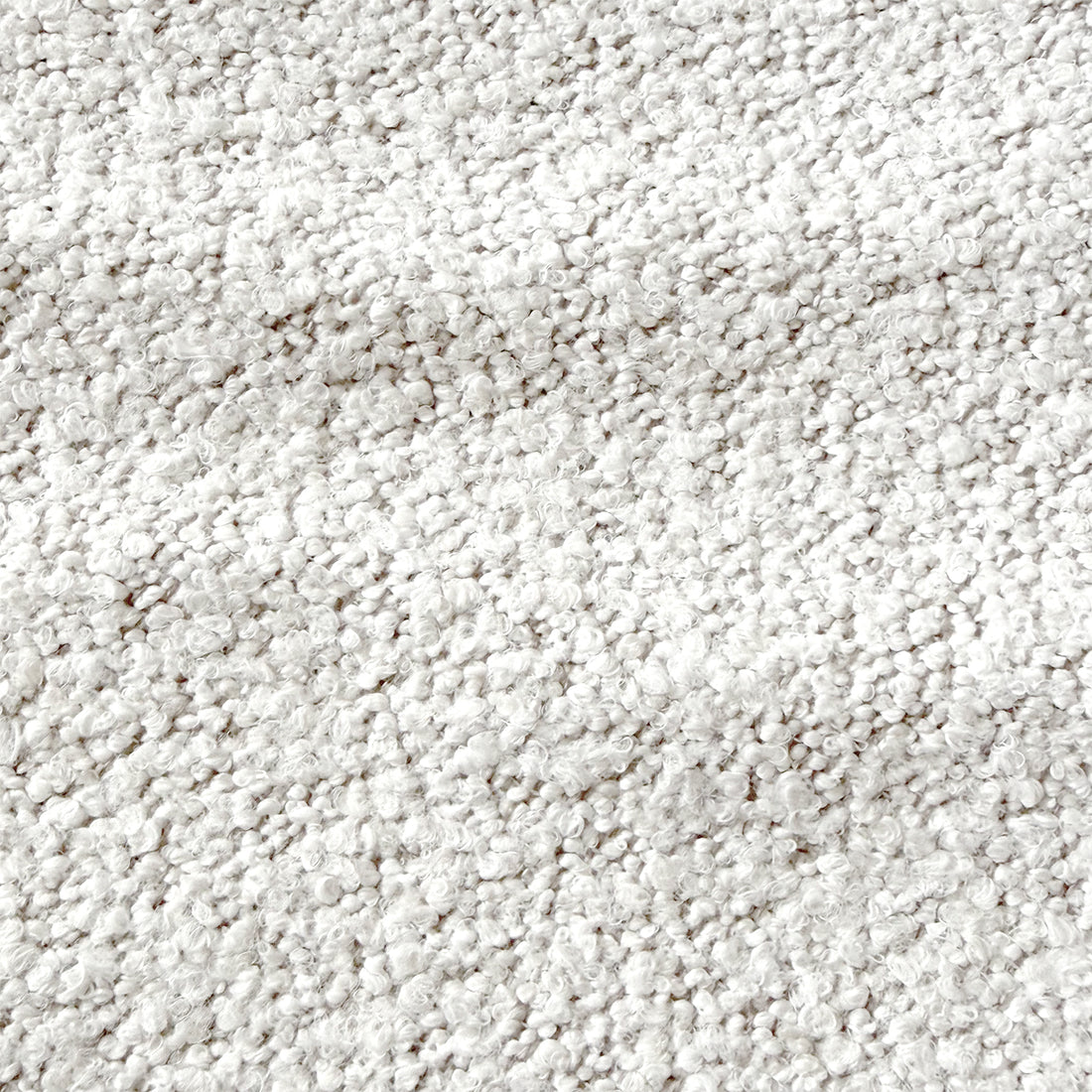 Close-up of boucle fabric texture