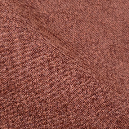 Close-up of reddish-brown fabric texture