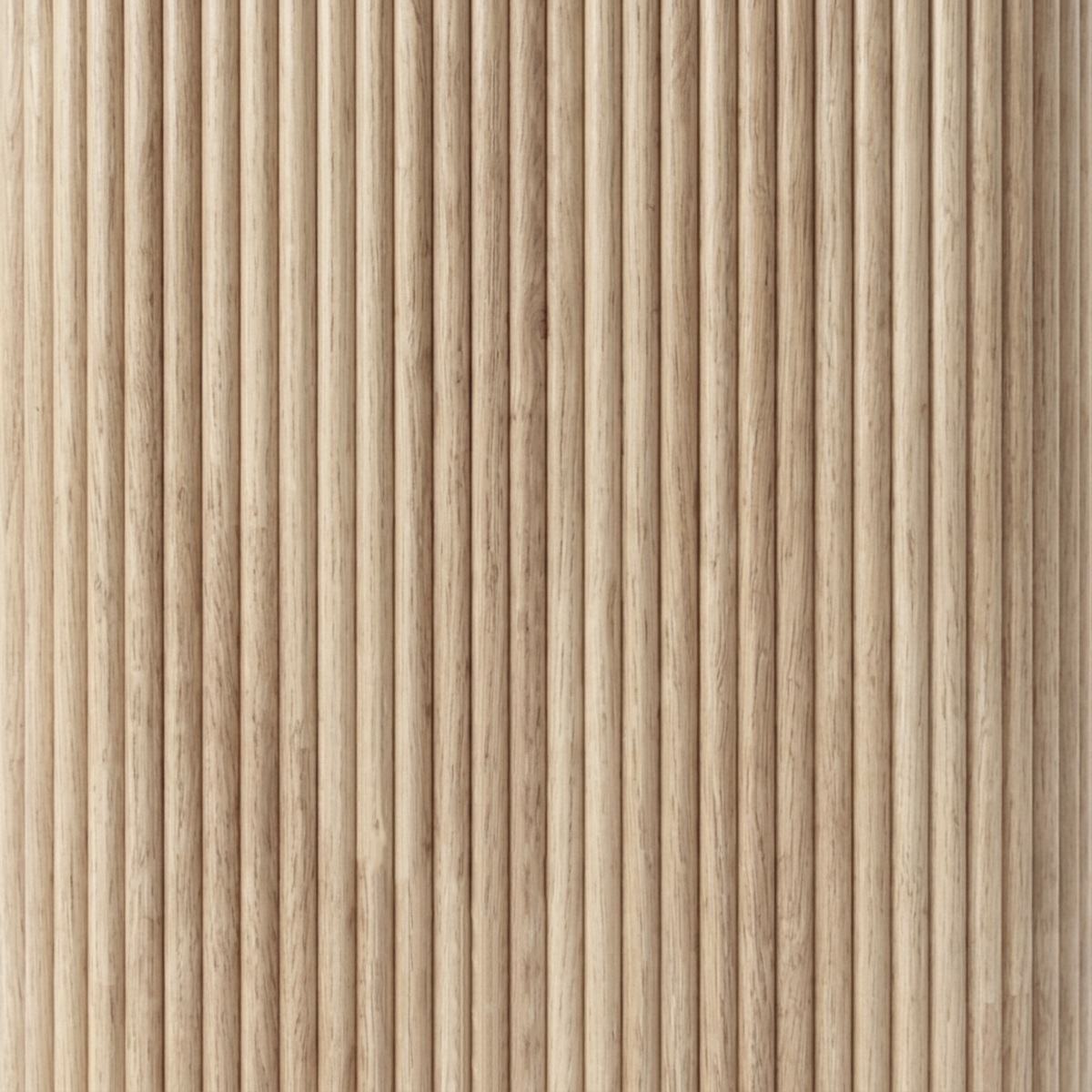 Close-up of vertical wood slats and natural grain texture