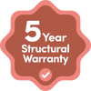 Structural Warranty 5 Years